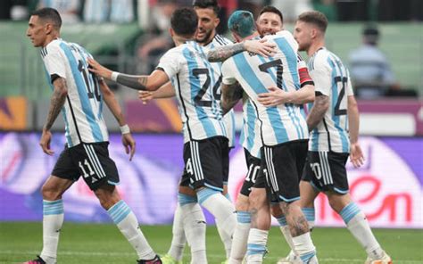 argentina friendly match 2023